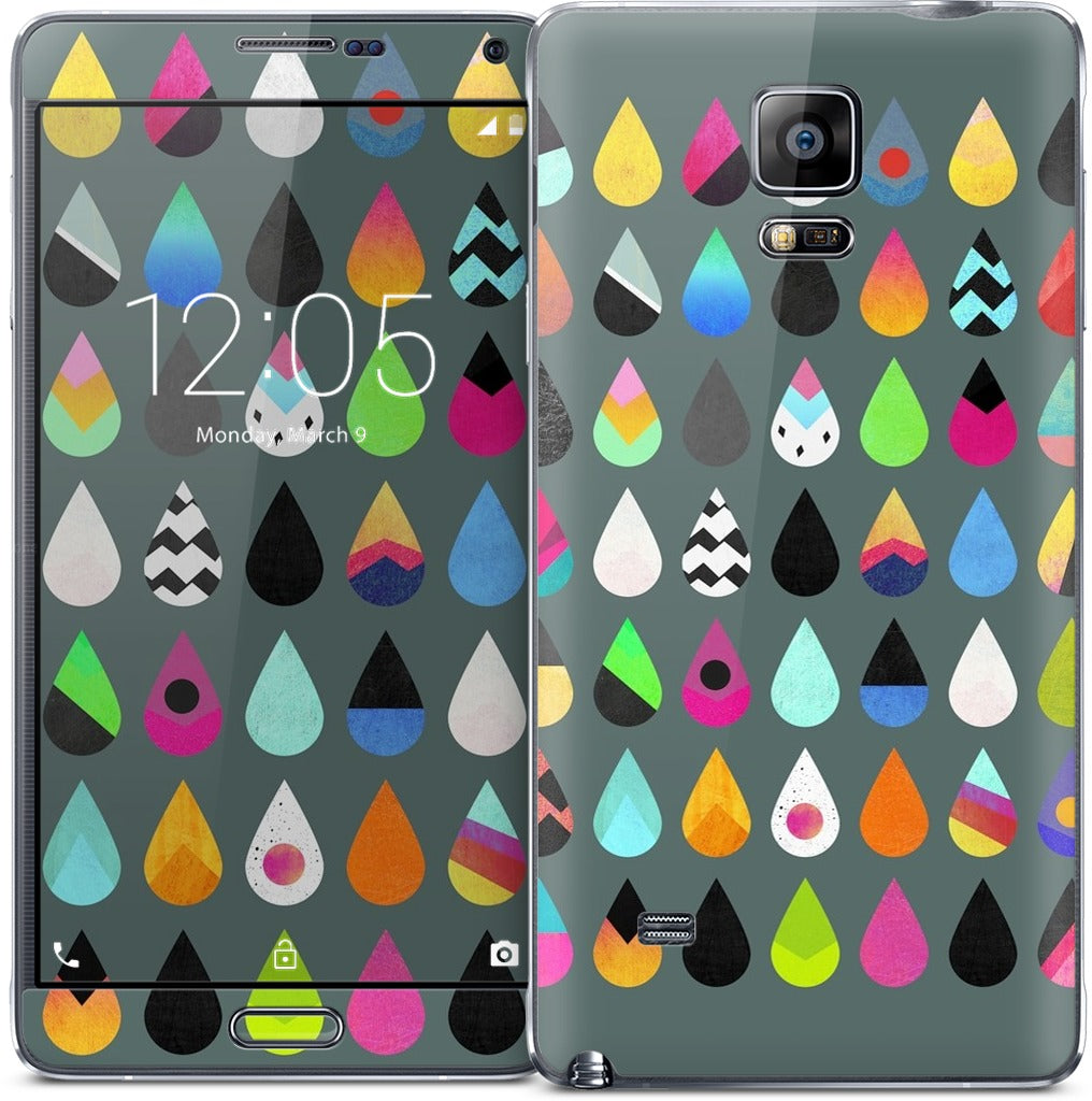 Colorful Rain Samsung Skin