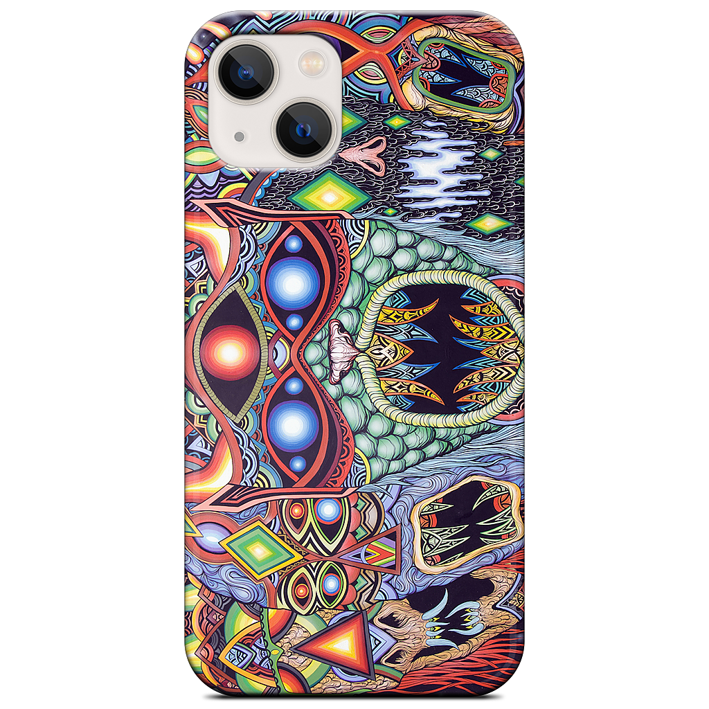 The Gods Beyond The Dark iPhone Case
