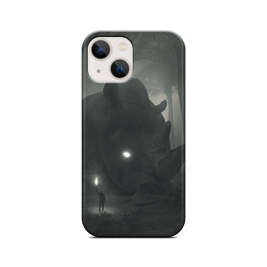 Face of Fear iPhone Case