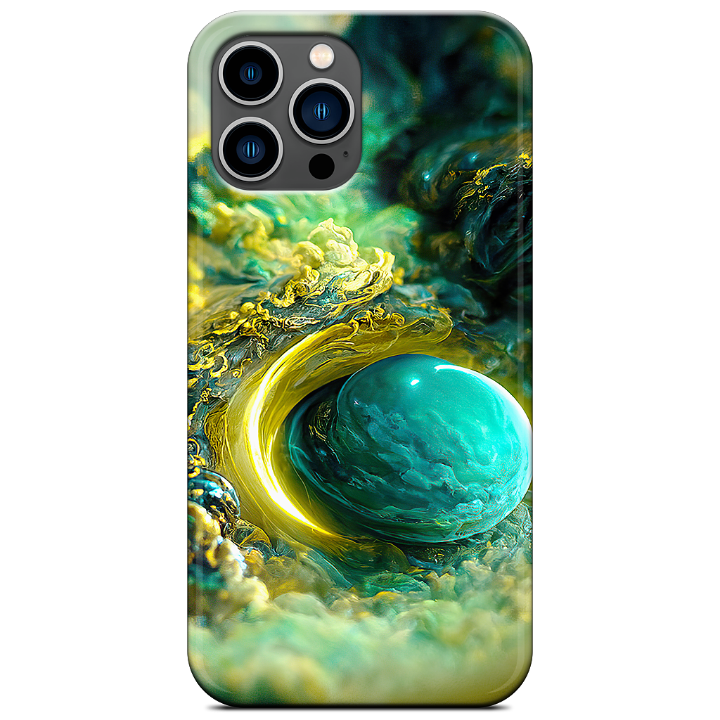 Planetary Accretion iPhone Case