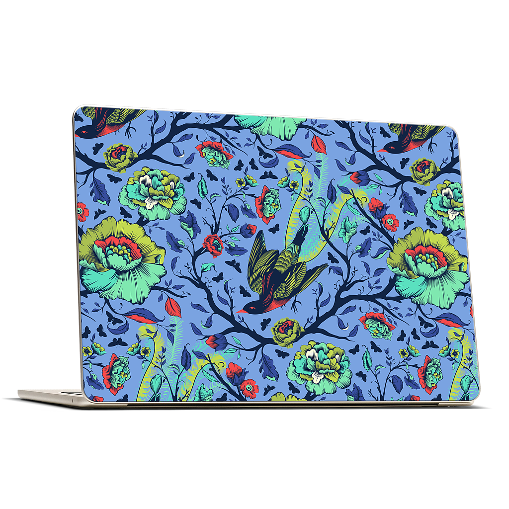Tail Feathers Lupine MacBook Skin