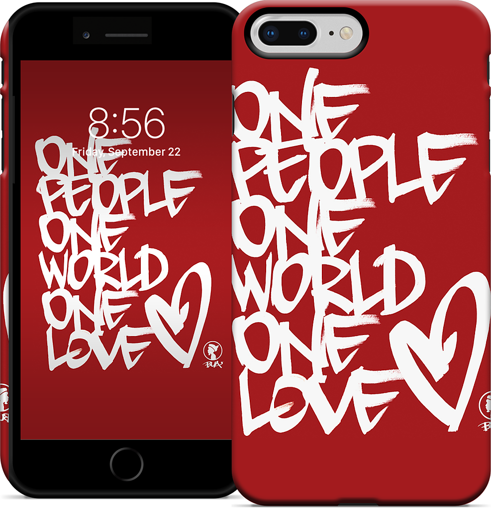 One People, One World, One Love iPhone Case