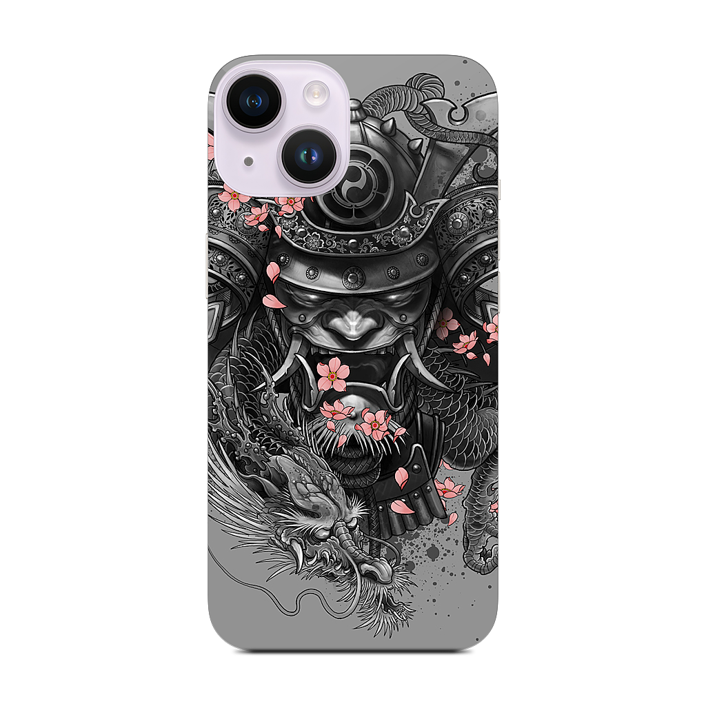 Samurai Dragon iPhone Skin