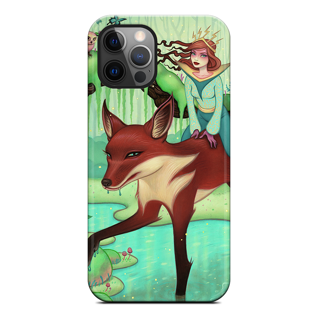 The Fox's Respite iPhone Case