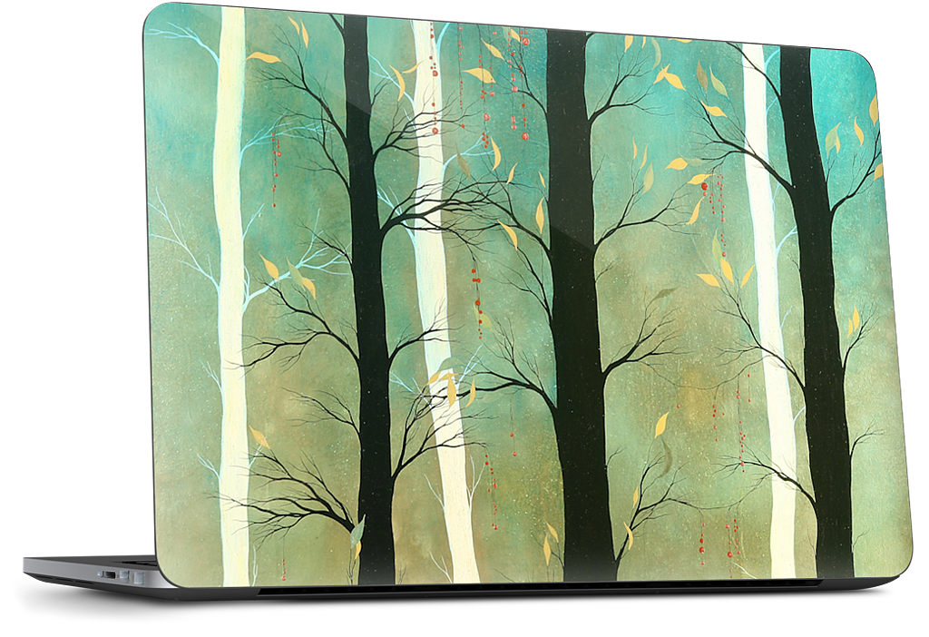 Black and White Dell Laptop Skin