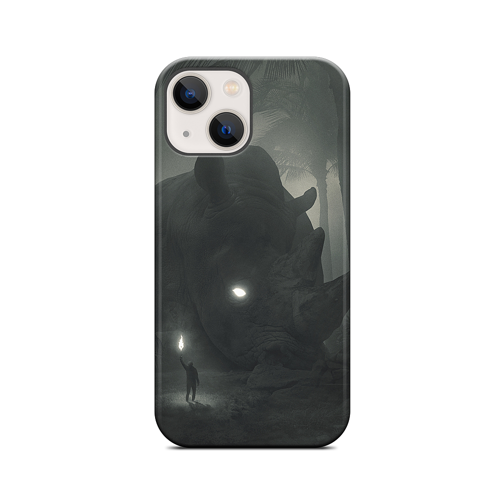 Face of Fear iPhone Case