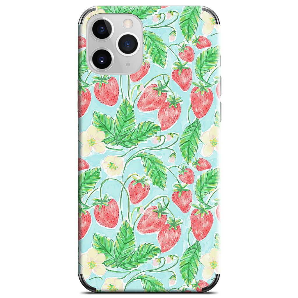 Wild Strawberries iPhone Skin