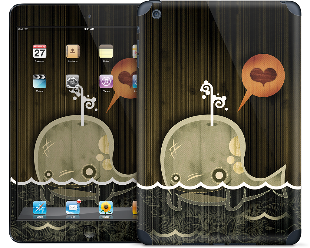 The Enamored Whale iPad Skin