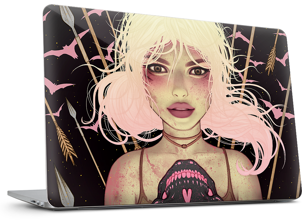 Memento Black MacBook Skin