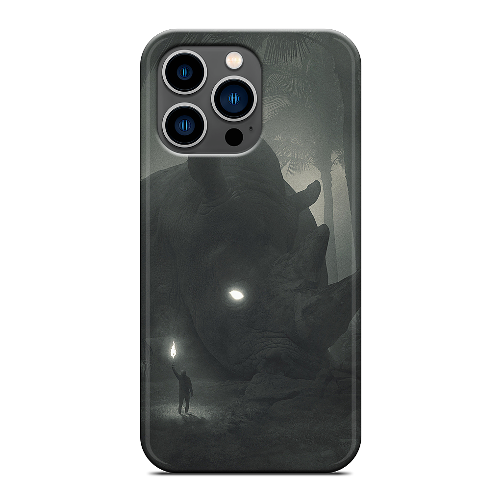 Face of Fear iPhone Case