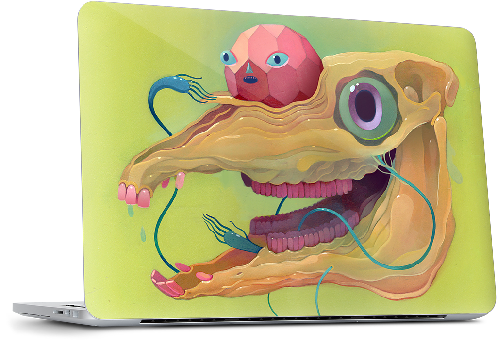 Horse Skull MacBook Skin