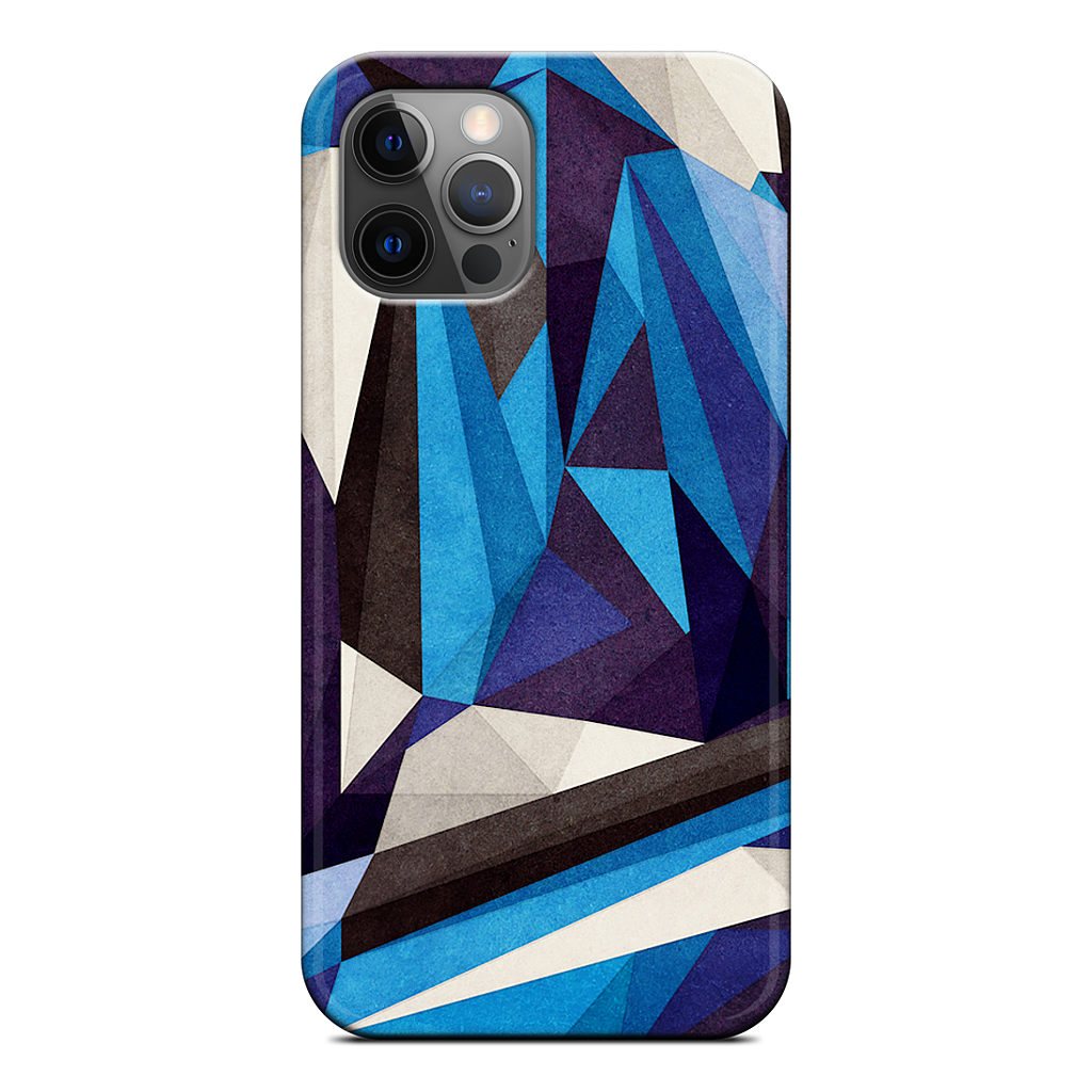 Blue Something iPhone Case