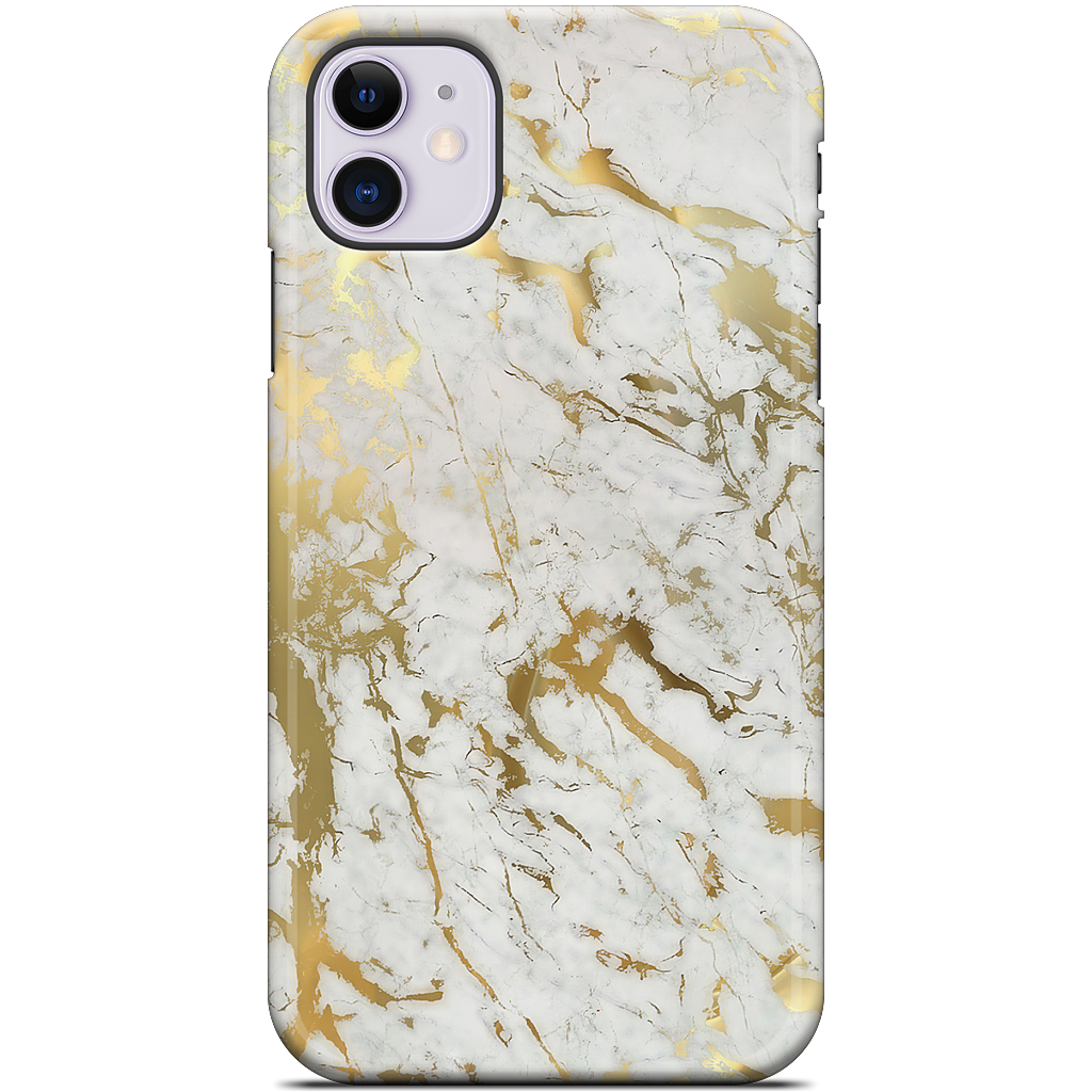 Gold Marble iPhone Case