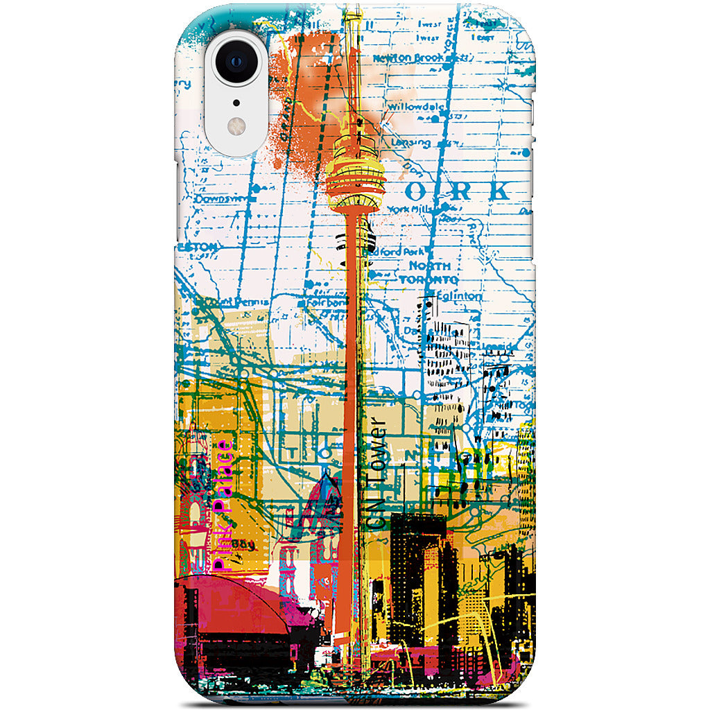 Toronto Skyline iPhone Case