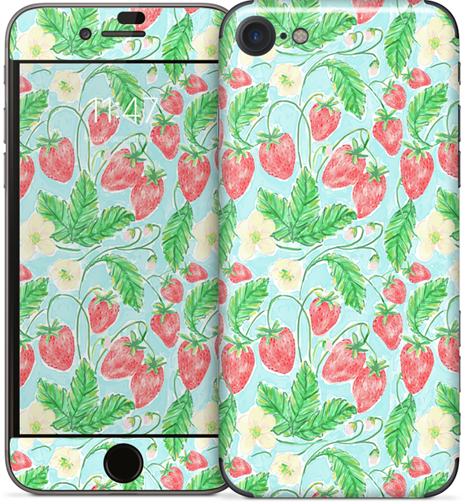 Wild Strawberries iPhone Skin