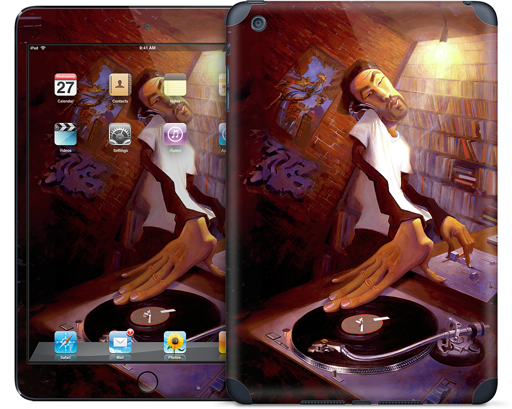 The DJ iPad Skin