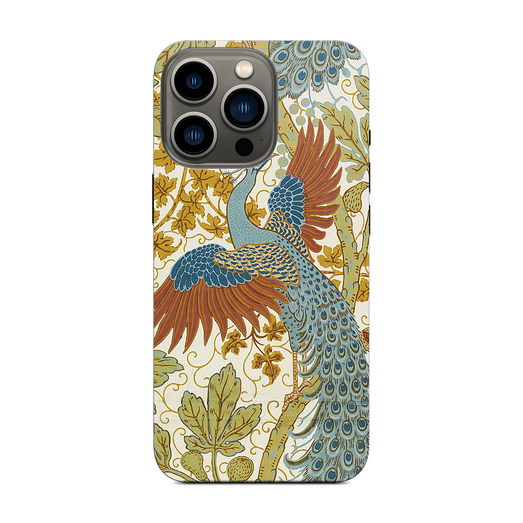 Fig and Peacock iPhone Skin