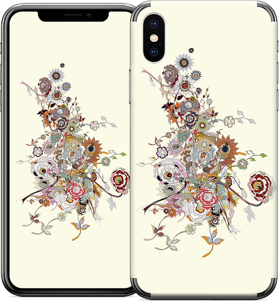 Chaos Bloom Spring Irritation iPhone Skin