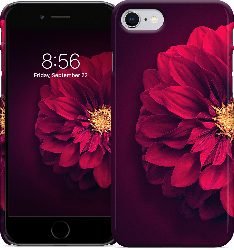 Red Bloom iPhone Case