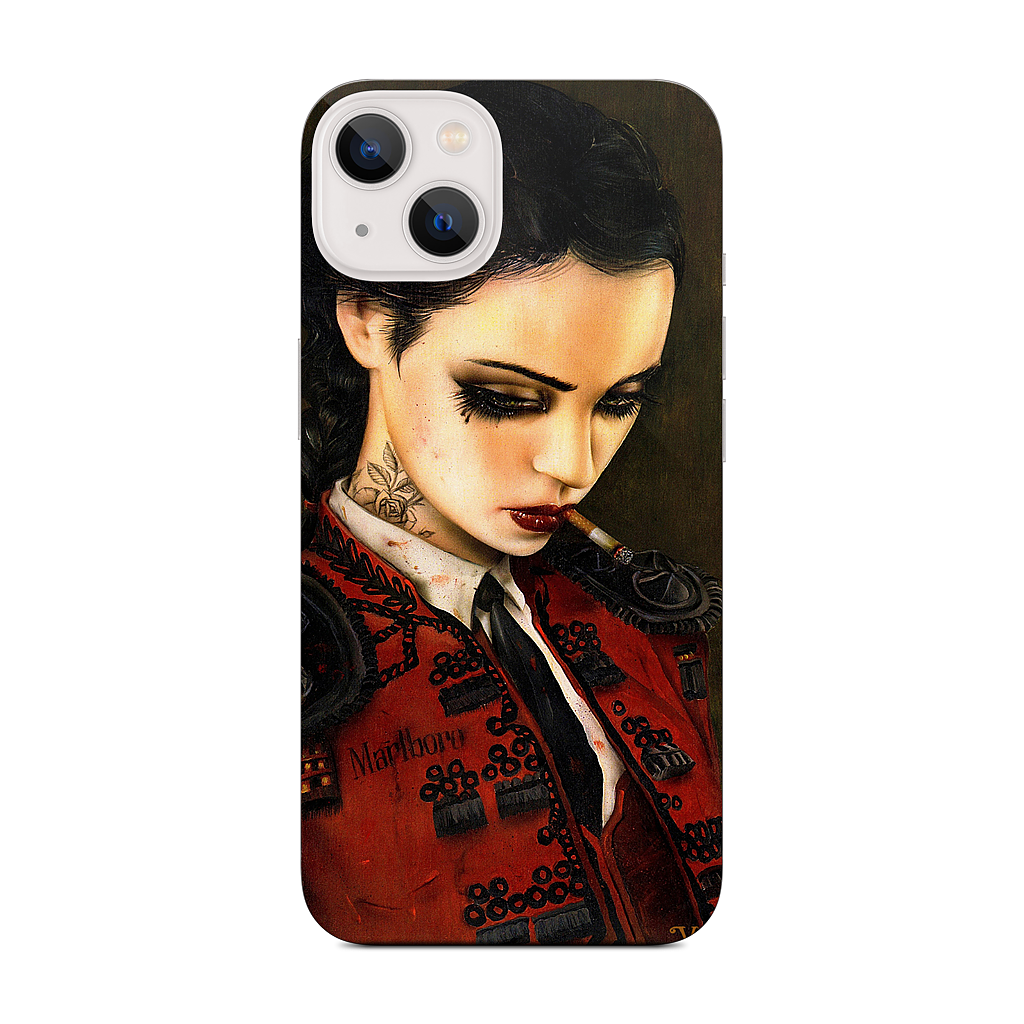 Bull Fight Her iPhone Skin