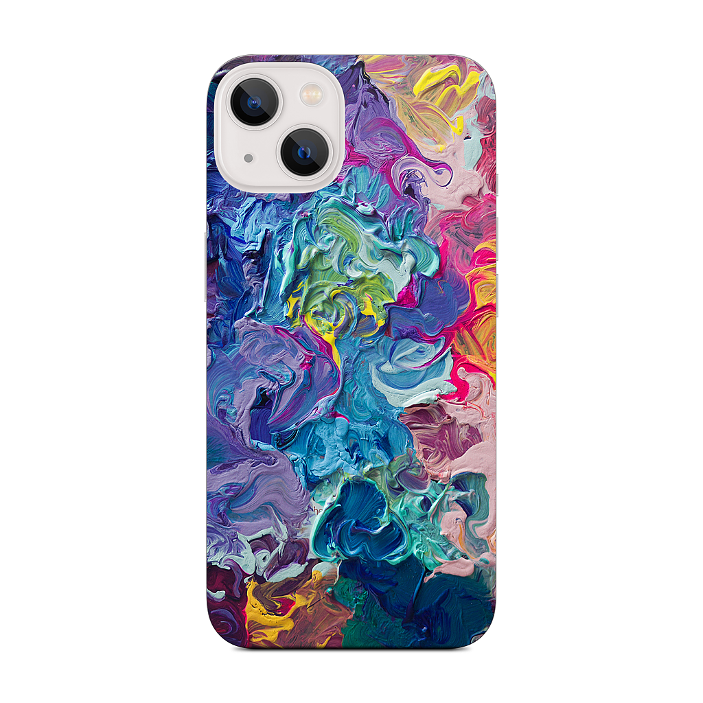 Rainbow Flow Abstract iPhone Skin