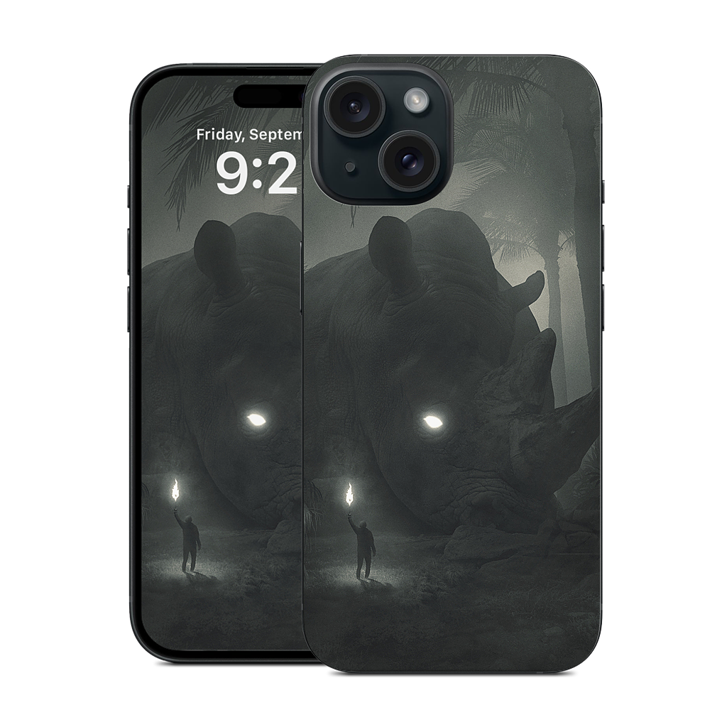 Face of Fear iPhone Skin