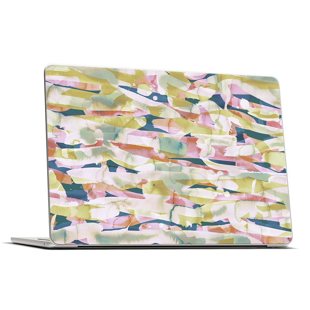 Watercolor Pastiche MacBook Skin