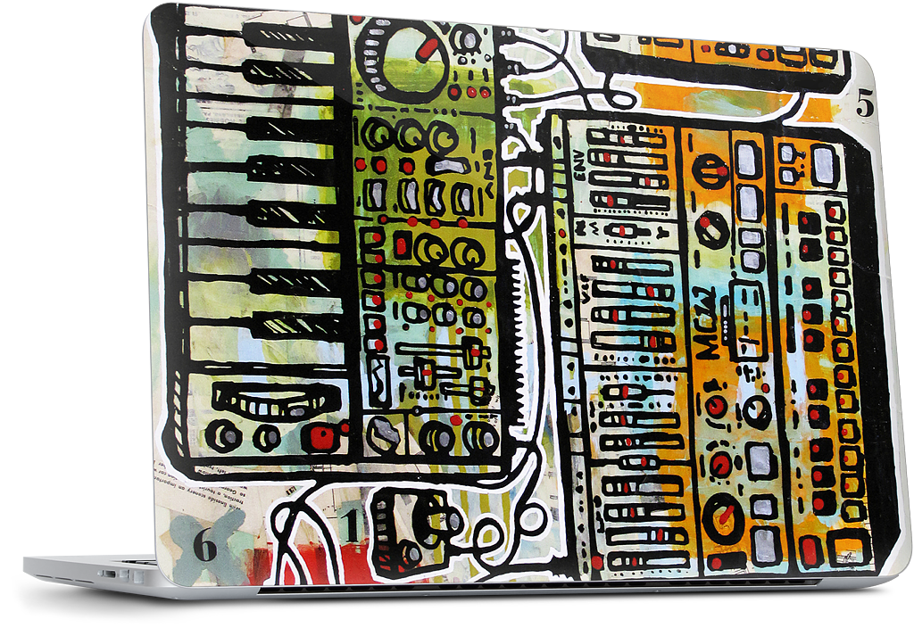 Control Voltages MacBook Skin