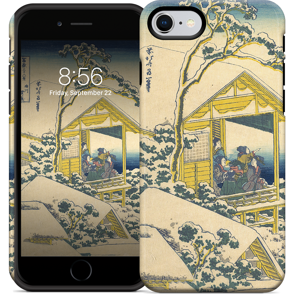 Morning After the Snow at Koishikawa in Edo (Koishikawa yuki no ashita) iPhone Case