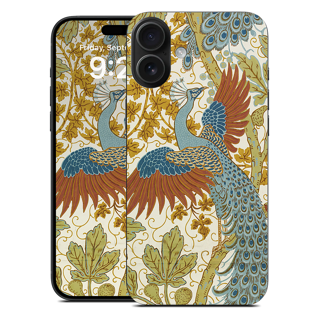 Fig and Peacock iPhone Skin