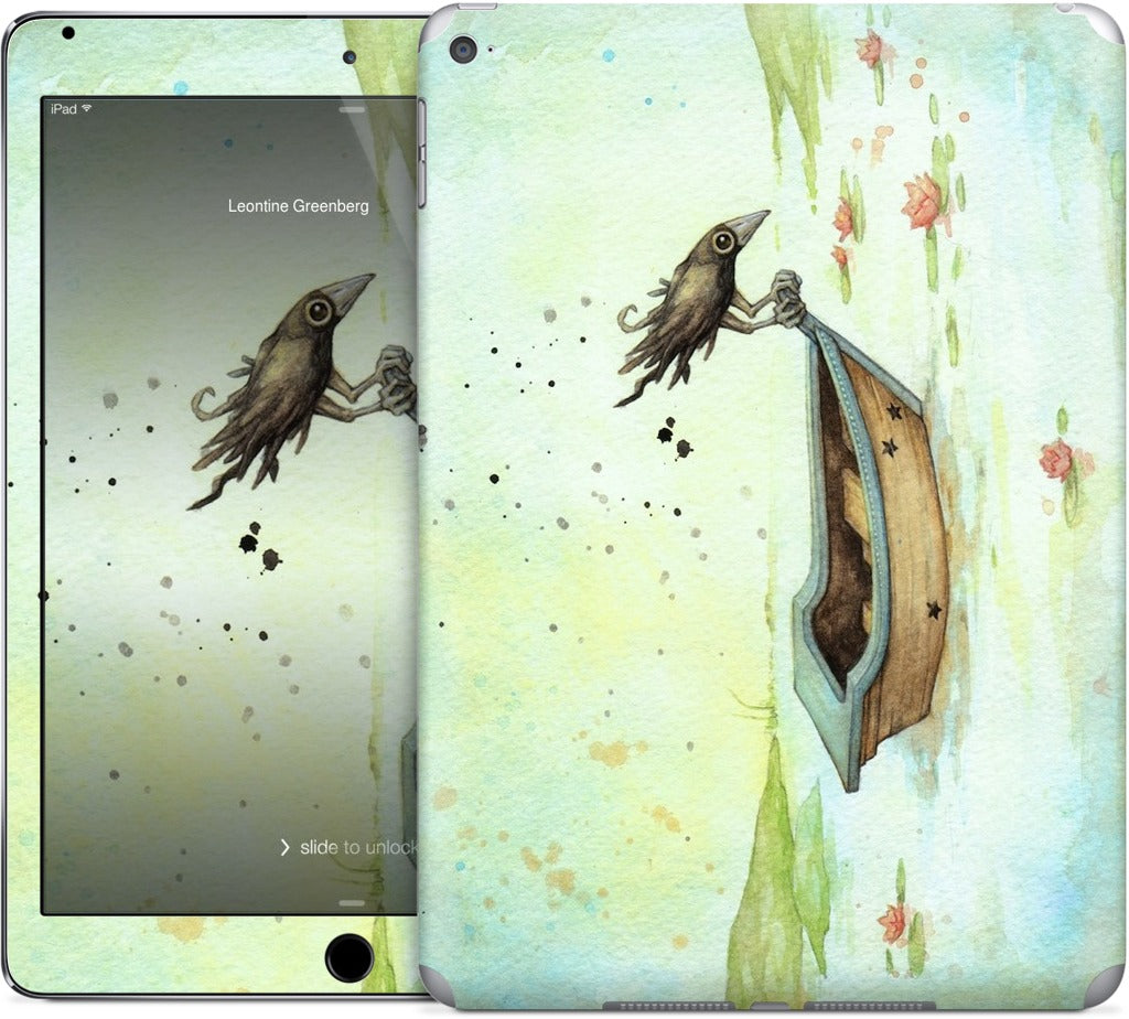 On A Boat iPad Skin