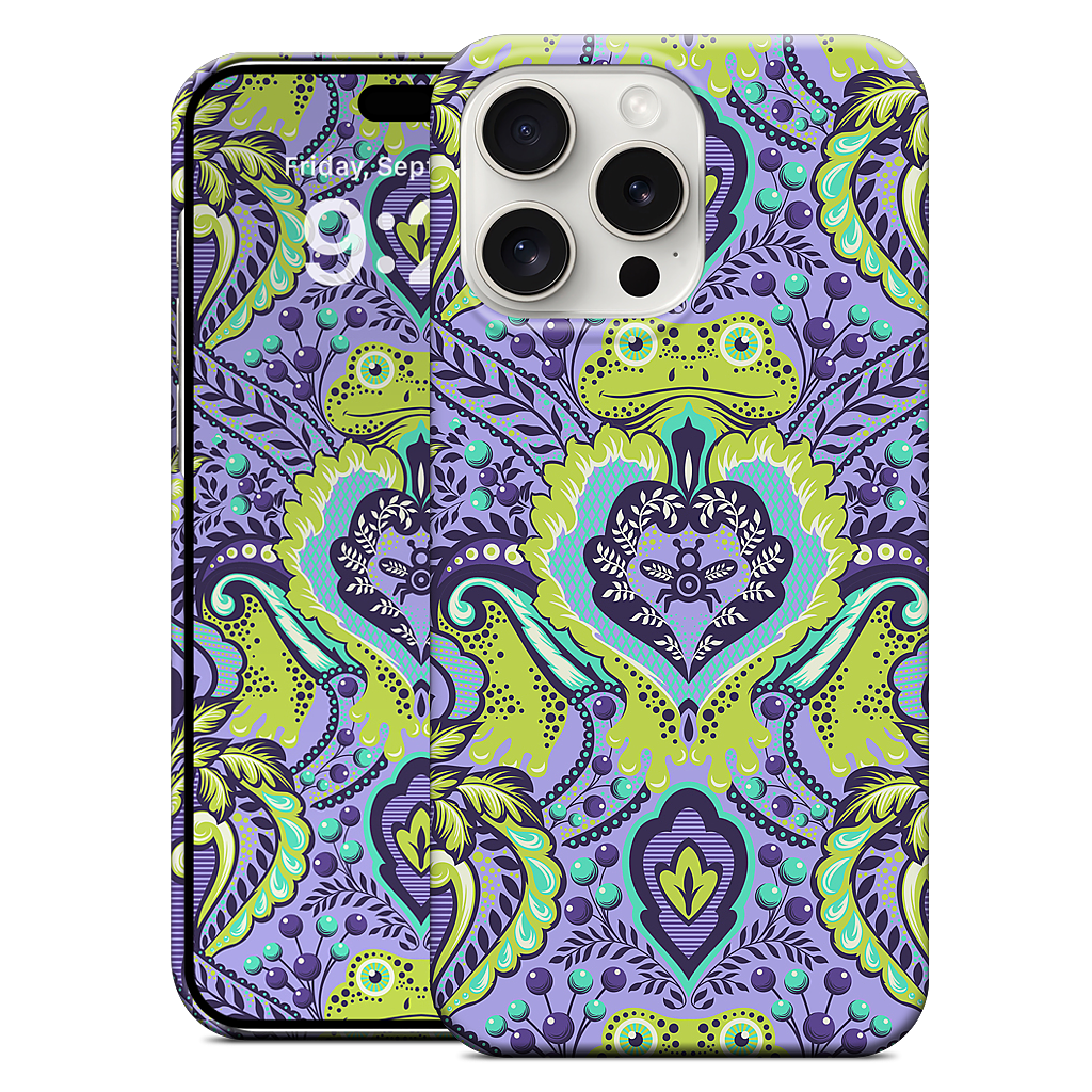 Frog Prince Orchid iPhone Case