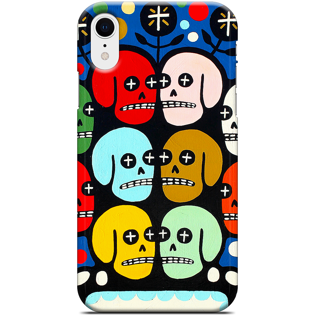 The Many Colors Of Death iPhone Case