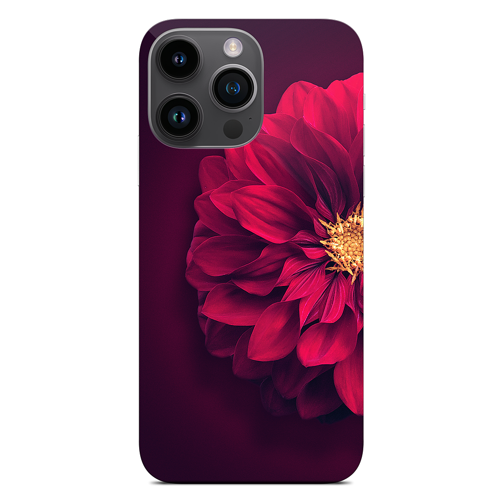 Red Bloom iPhone Skin