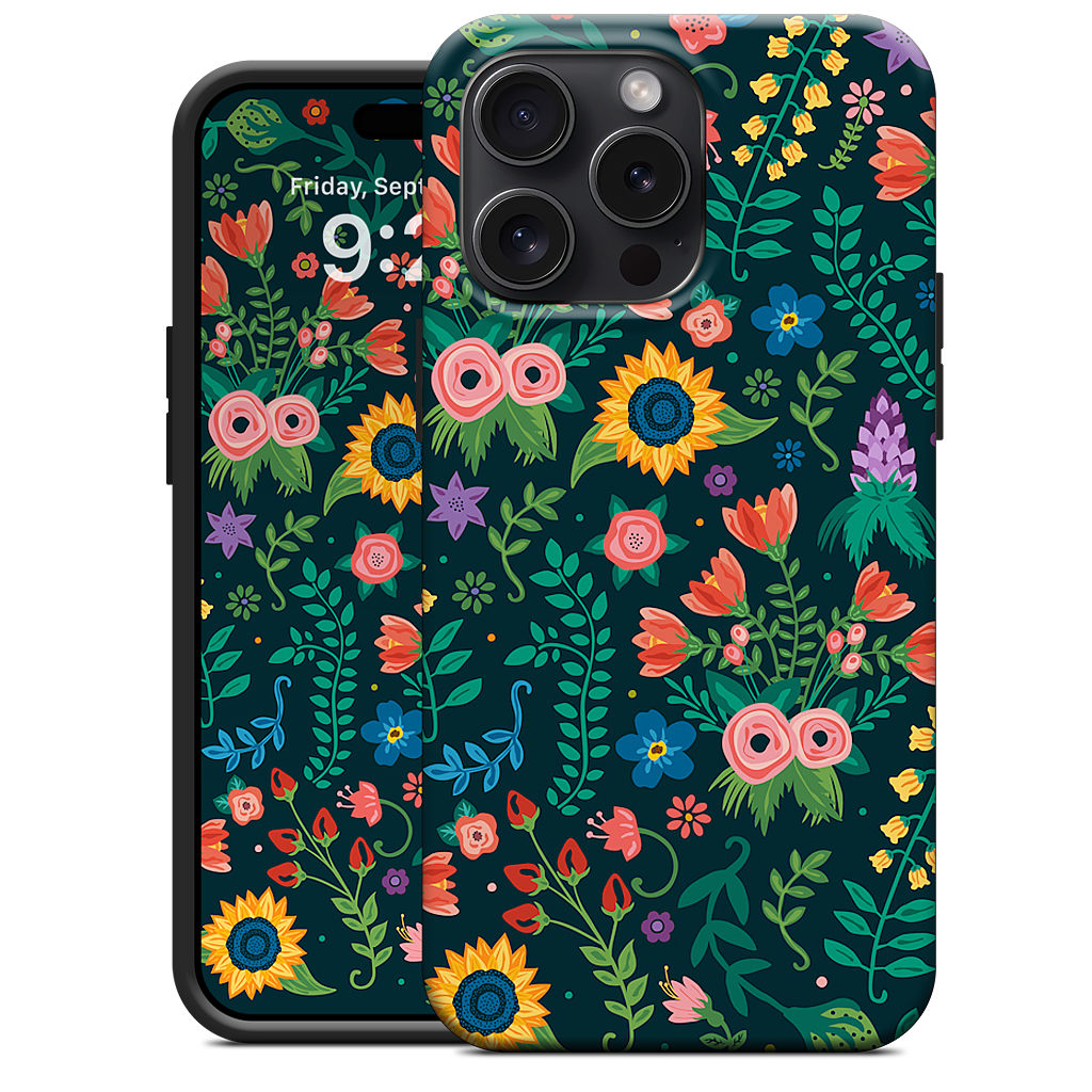 Floral Heart iPhone Case