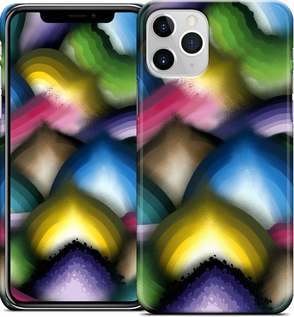 Luminous Vapors iPhone Case