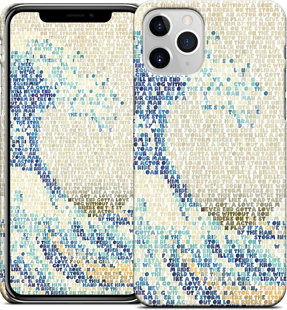 Riders On The Great Wave iPhone Case