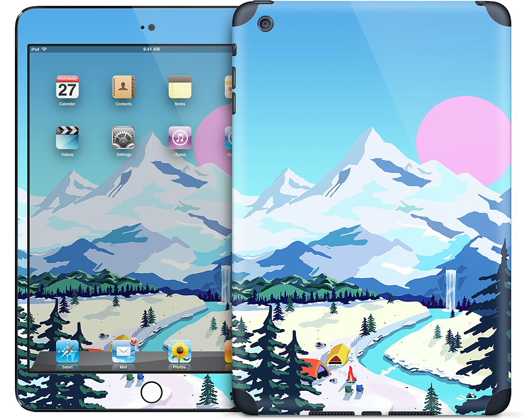 Mountains iPad Skin