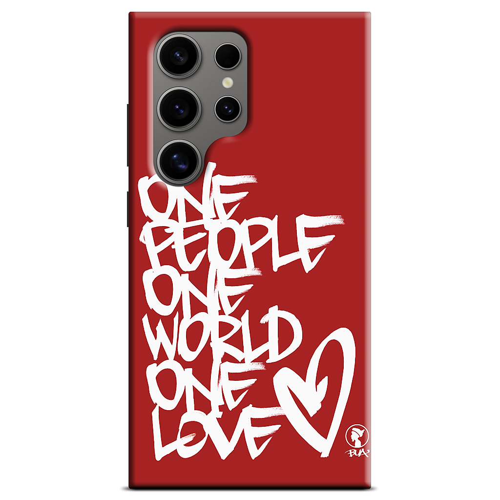 One People, One World, One Love Samsung Case