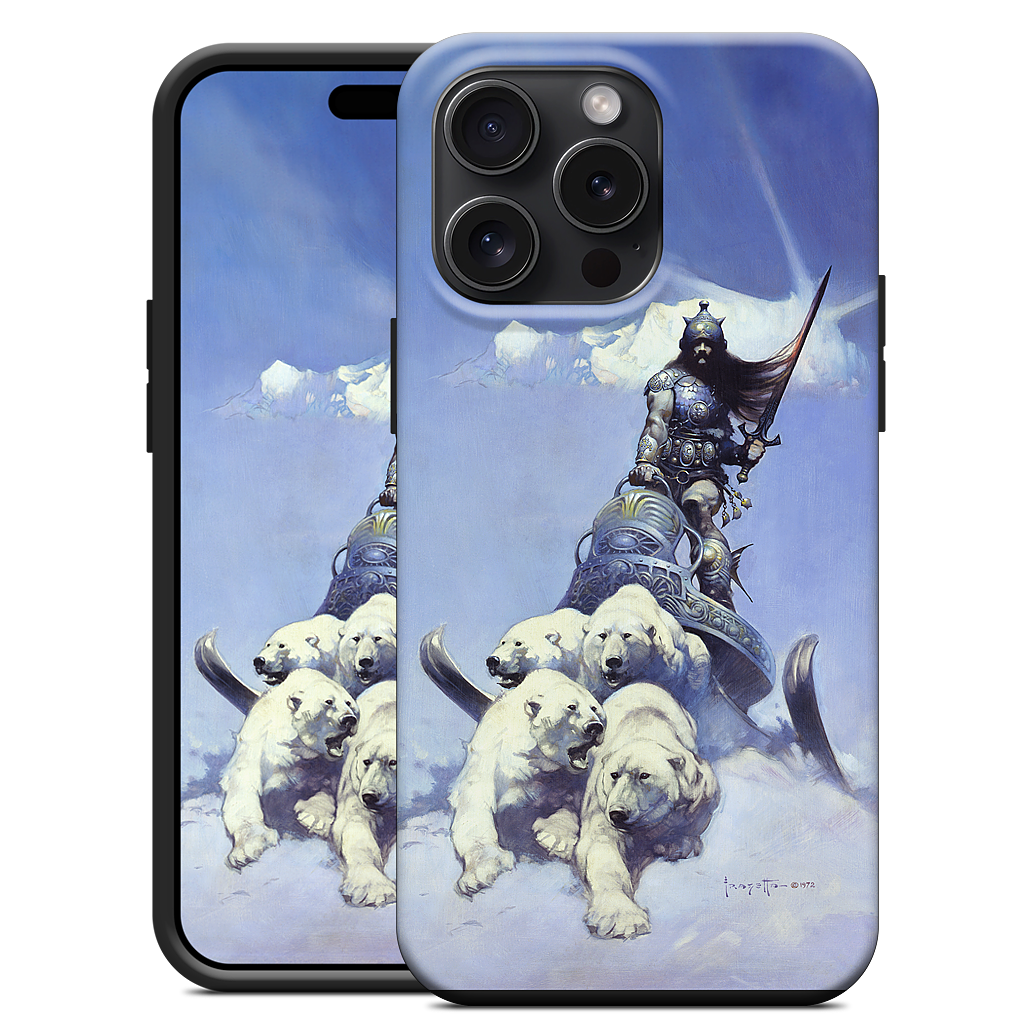 Silver Warrior iPhone Case