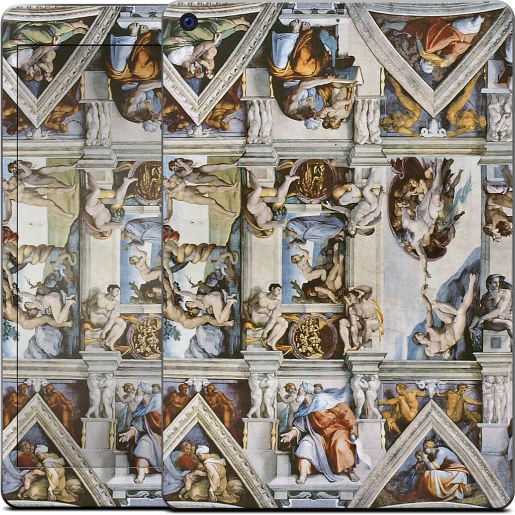 Cappella Sistina Ceiling iPad Skin