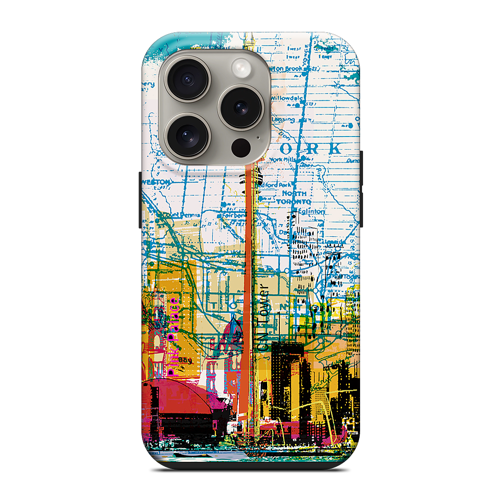 Toronto Skyline iPhone Case
