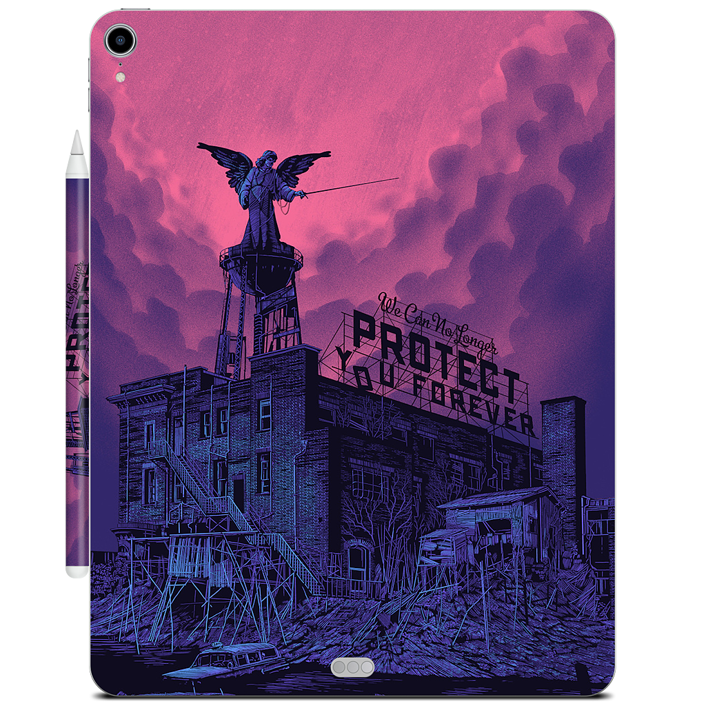 We Can No Longer Protect You iPad Skin