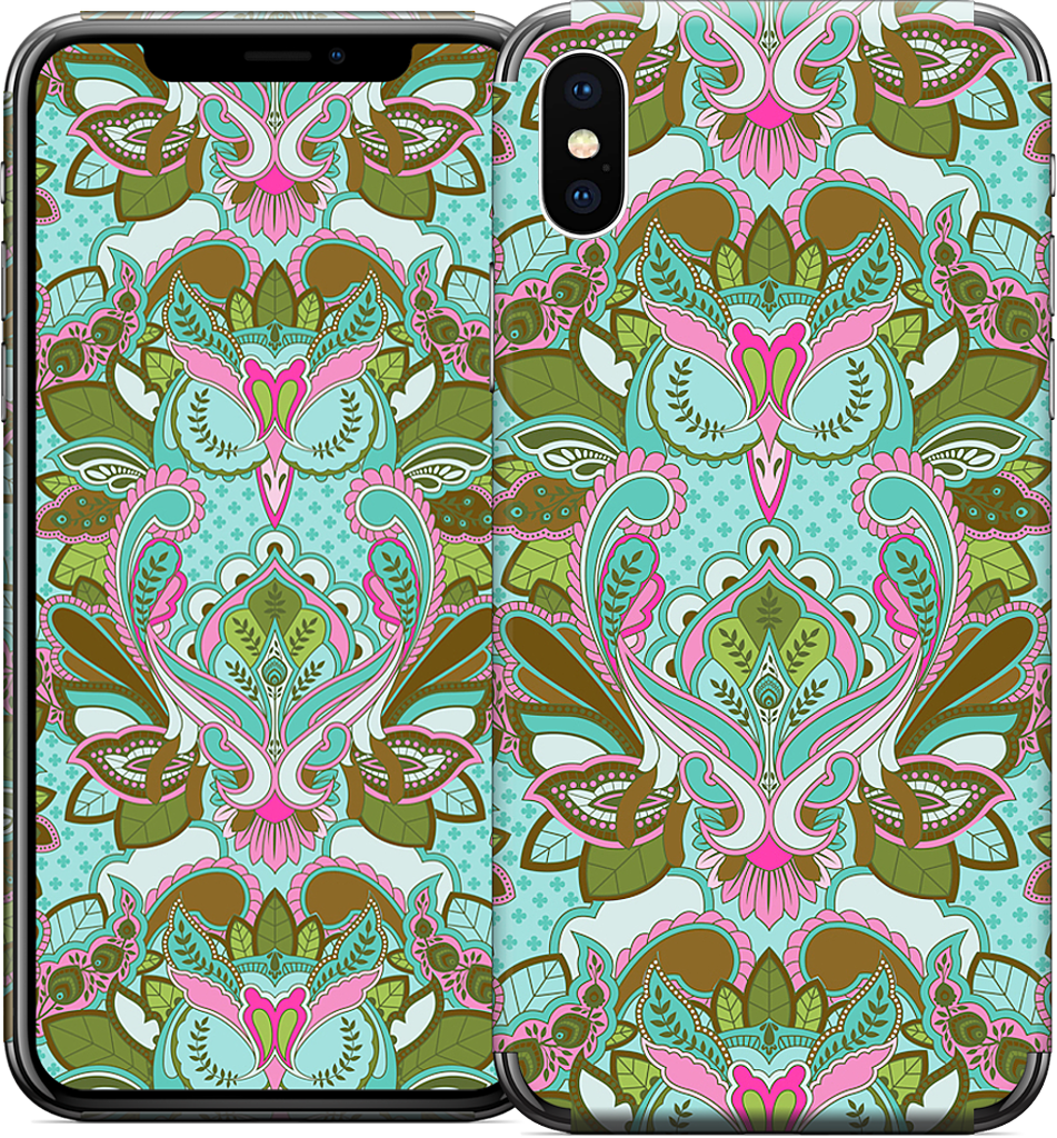 Full Moon Owl iPhone Skin