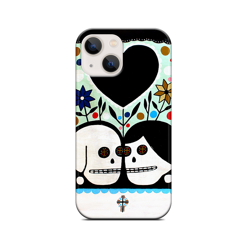 In The Garden With My Love iPhone Case