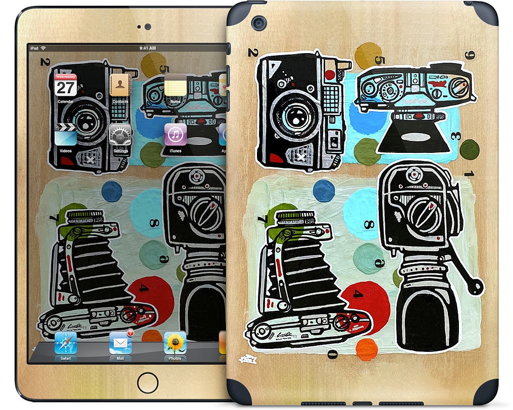 Watch It Happen iPad Skin