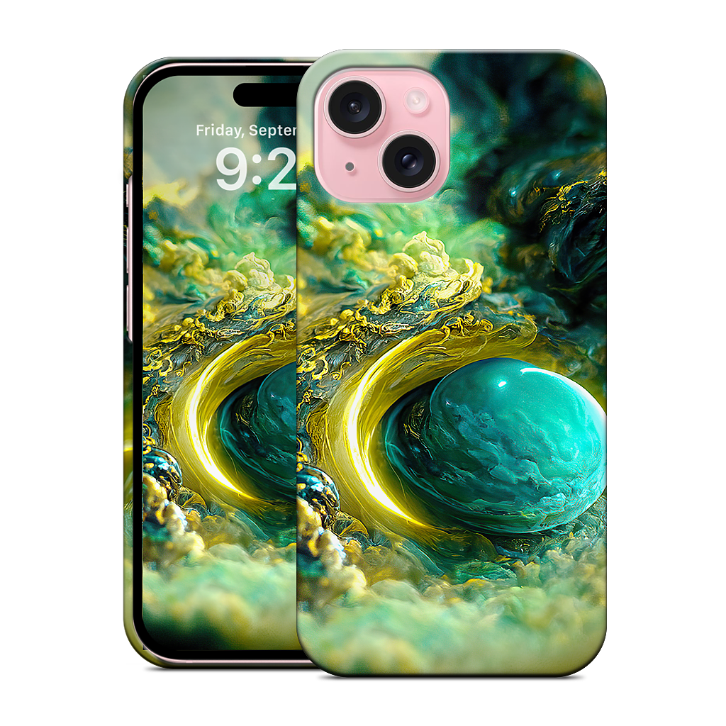 Planetary Accretion iPhone Case