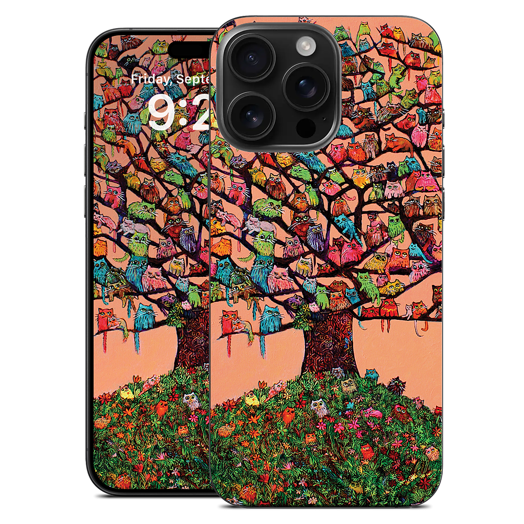 "Meau Tree" iPhone Skin