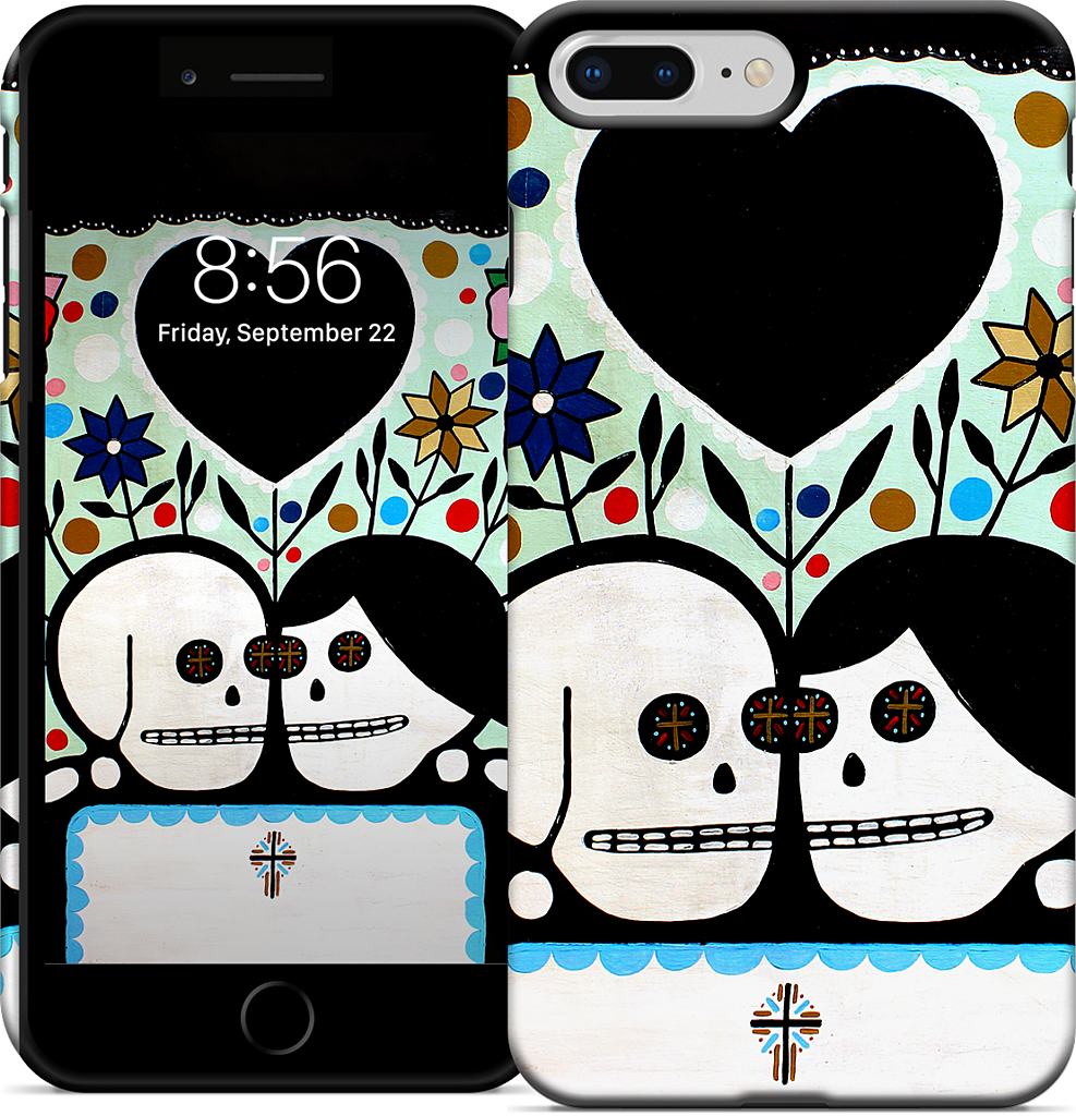 In The Garden With My Love iPhone Case