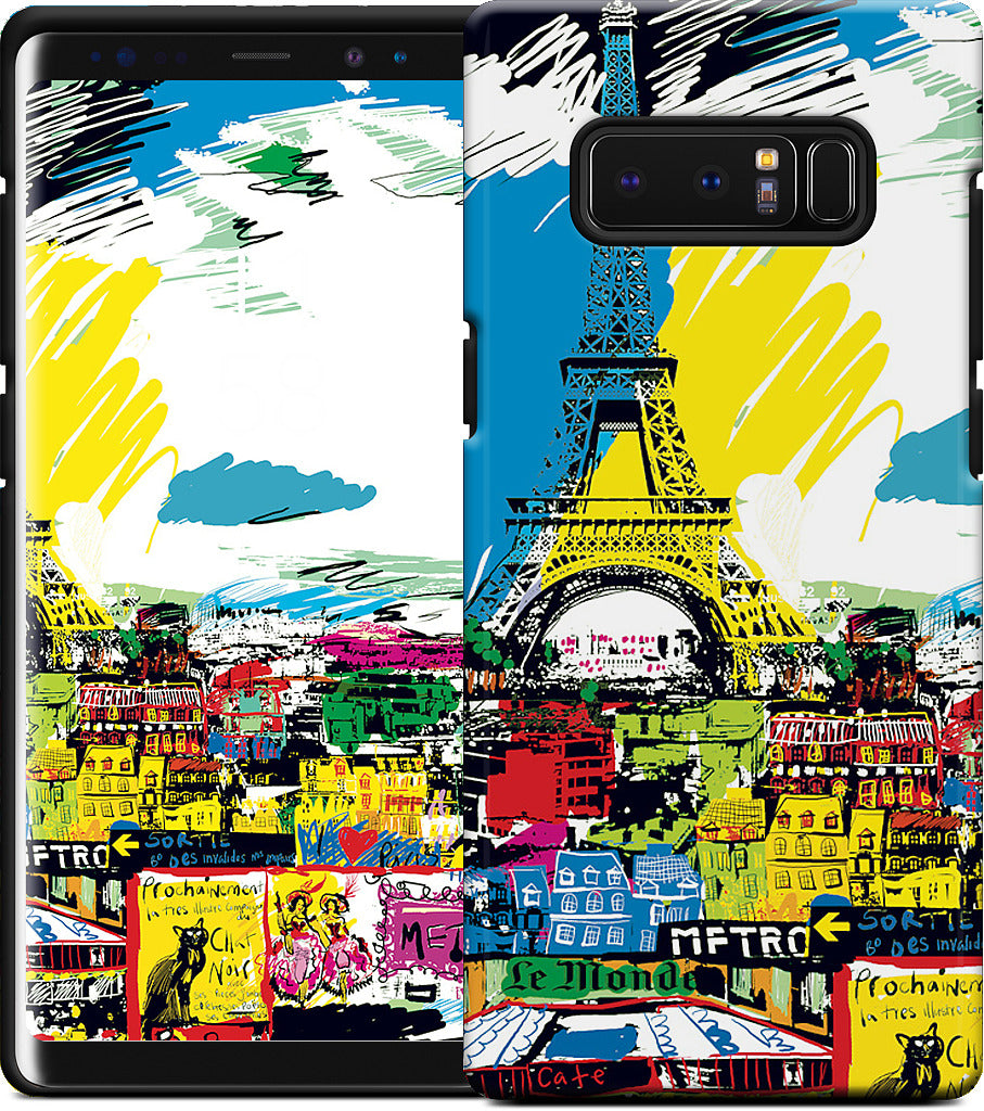 Paris Skyline Samsung Case